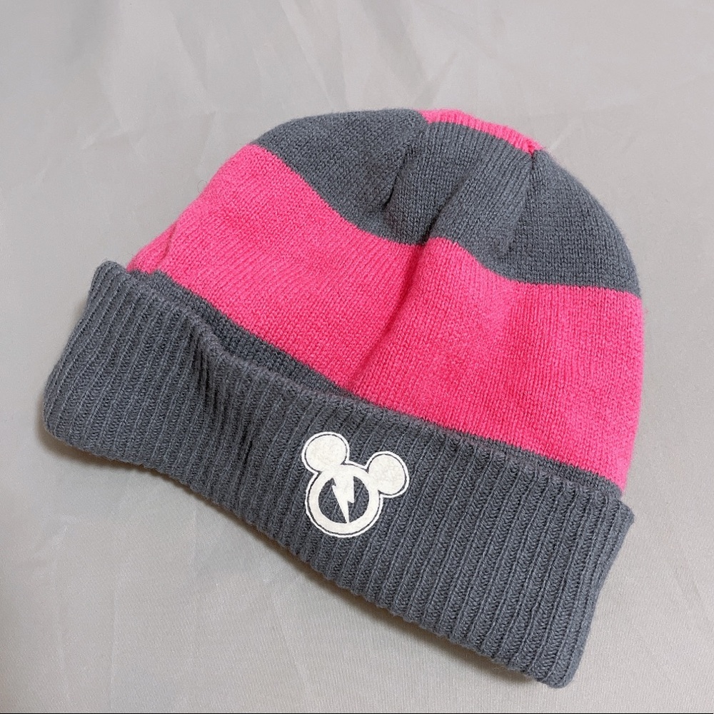 [NEW] DISNEY MICKEY STRIPED KNIT HAT